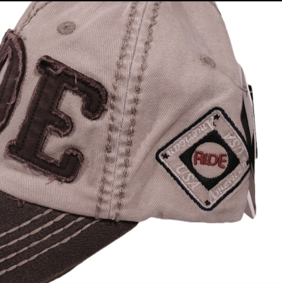 RIDE Distressed Cap NWT - Picture 2 of 2